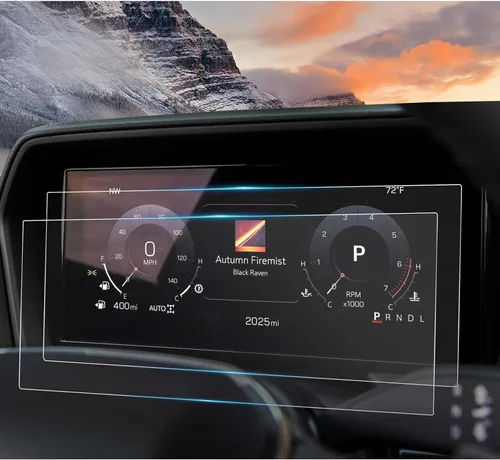 Vista 29 de Protector de pantalla digital de 12.3 pulgadas para GMC Sierra 1500 SLE/Elevation/SLT Nano Film HD Clear 6H Scratchatch, 12.3 pulgadas, cúmulo