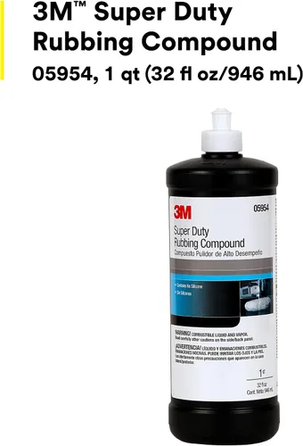 Vista 3 de 3M Compuesto de frotamiento súper resistente, 05954, 1 cuarto de galón