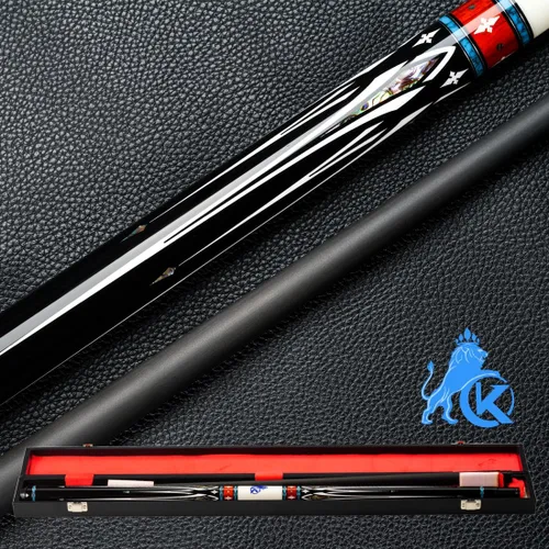 Vista 8 de KONLLEN Carbon Fiber Pool Cue Stick 58 Inch 19oz 12.5/10.5mm tip Billiard Cue Low deflection performance,3/8x8 joint,adjustable