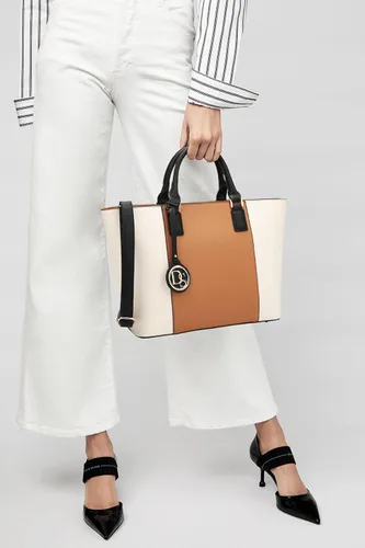 Vista 2 de DASEIN - Bolsa de mano para mujer, bolsa tipo bandolera, asa superior, bolsa plana para trabajar