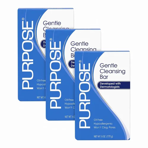 Vista 6 de PURPOSE Barra de limpieza suave, desarrollada por dermatólogos