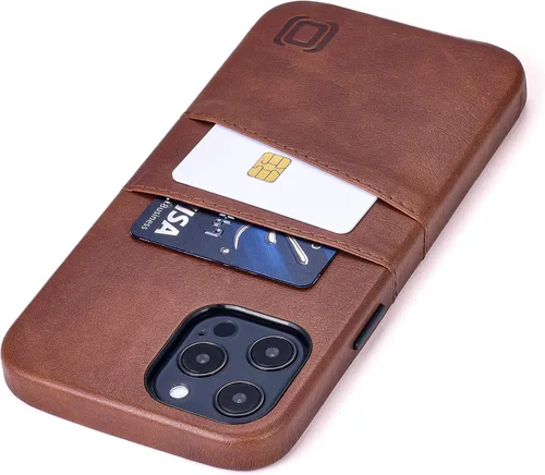 Vista 13 de Dockem Funda tipo cartera para iPhone 12 y iPhone 12 Pro: Placa de metal integrada para montaje magnético y 2 tarjeteros de crédito: 6.1" Exec M2