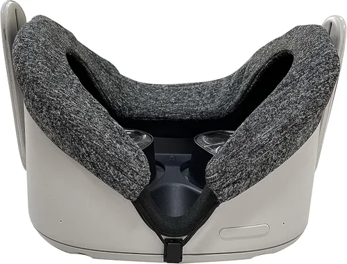 Vista 3 de Covers for Oculus Quest 2 Gen VR Headset-Washable & Super Soft and Comfortable-2 Pcs (Gray)