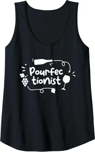 Vista 14 de Booze Joke for Red Wine Lover and Connoisseur Tank Top