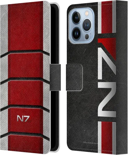 Vista 88 de Head Case Designs Funda de piel con licencia oficial de EA Bioware Mass Effect Cerberus Logo Graphics tipo cartera compatible con Apple iPhone 11