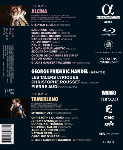Vista 2 de Handel Alcina & Tamerlano