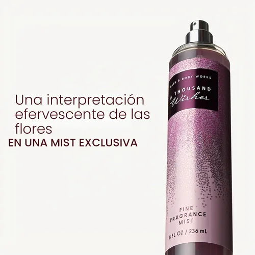 Vista 2 de Tareas del baño y el cuerpo A Thousand Wishes fragancia 8 oz.