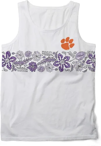 Vista 52 de Wes and Willy Camiseta sin mangas floral para hombre