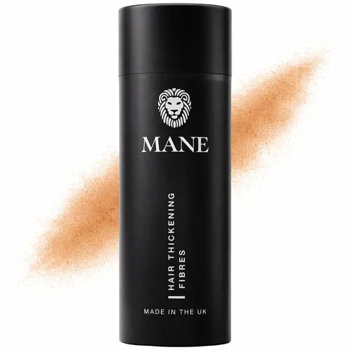 Vista 16 de Mane Fibras de construcción del cabello para mujeres y hombres, para cabello fino y delgado, peinado más grueso y completo, oculta las manchas Negro
