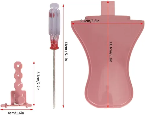 Vista 3 de Accesorios de máquina de telar redondo de repuesto para Sentro 22 40 48 para accesorios de máquina de tejer Jamit