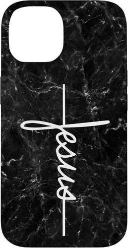 Vista 4 de iPhone 12 Pro Max - Carcasa para teléfono cristiano, diseño de Jesús