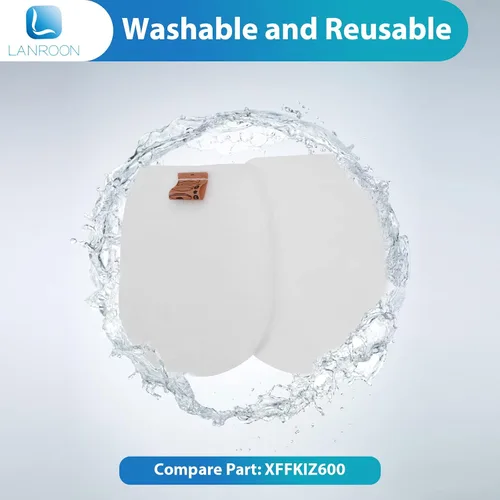 Vista 6 de IZ662H - Filtro para Shark IZ662H IZ631H WZ531H IZ682H Vertex Pro aspiradora inalámbrica ligera, parte XHFIZ500 y XFFKIZ600, paquete de 2 filtros