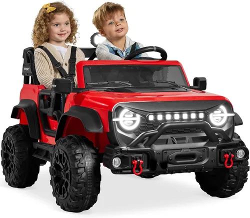 Vista 19 de Best Choice Products - Coche de paseo para niños de 12 V con control remoto Negro