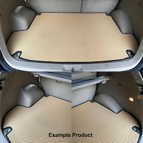 Vista 7 de Alfombrilla de maletero de carga personalizada para Mazda CX-3 2015-2023 - Bandeja de forro de maletero fácil de limpiar (beige)