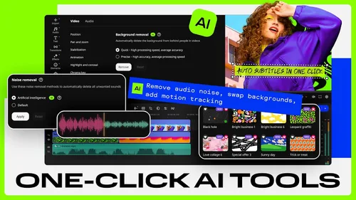 Vista 3 de Movavi Video Editor 2026 Personal License [PC Download]