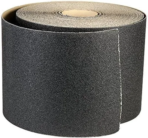 Vista 3 de Mercer Industries 400450020 Rollo de lijado de piso de tela de carburo de silicio, 8 "x 50 yardas, grano 20X