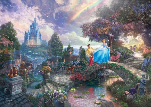 Vista 26 de MIGHTYPRINT Disney – La Bella Durmiente – Princesa Aurora y el Príncipe Felipe – Arte de pared duradero de 24 x 17 pulgadas – No hecho de papel