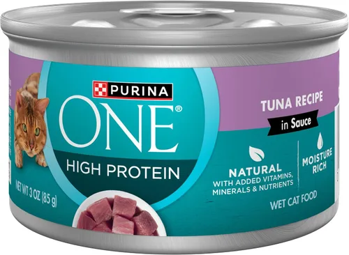 Vista 15 de Purina ONE True Instinct comida húmeda en salsa para gatos - (24) 3 onzas en latas