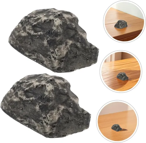 Vista 9 de KOMBIUDA Realistic Stone Key Hider Box for Outdoor Use Waterproof Fake Rock Key Holder for Garden Security Sturdy and Discreet Design