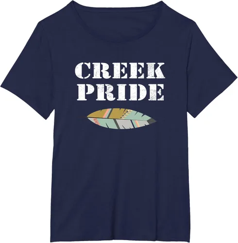 Vista 18 de Creek Native American Pride - Camiseta, Negro, S