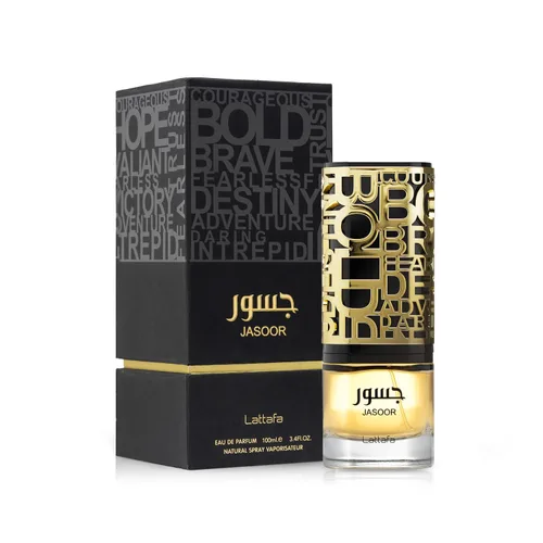 Vista 2 de Lattafa Jasoor Eau De Parfum Spray para hombre, 3.4 onzas