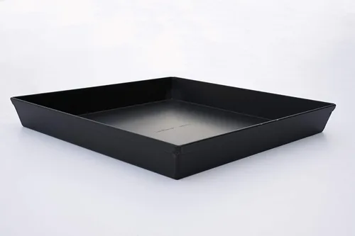 Vista 3 de LloydPans Sartén para pizza estilo siciliano de 10 x 10 x 1.5 pulgadas, pre-sazonada