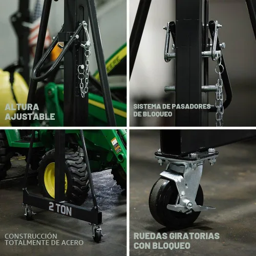 Vista 3 de Titan - Puente grúa ajustable