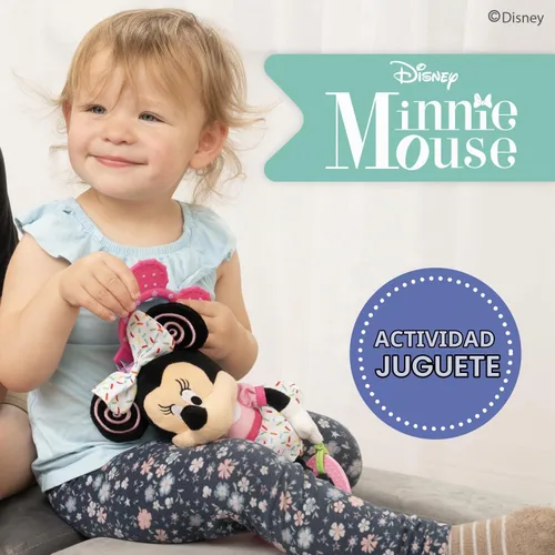 Vista 2 de Kids Preferred Disney juguete de actividades para bebé , Minnie Mouse