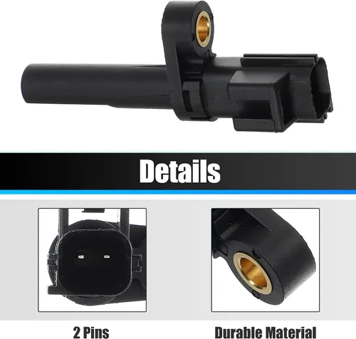 Vista 5 de X AUTOHAUX Sensor de velocidad de rueda ABS, sensor de freno trasero izquierdo o derecho, ubicación, apto para Ram 1500 2011-2012 para Dodge