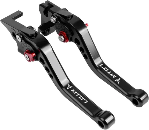 Vista 12 de Palancas de embrague de freno plegables ajustables para motocicleta para Yamaha MT-07 FZ-07 FZ07 MT07 2014 2023 Manijas de control delantero
