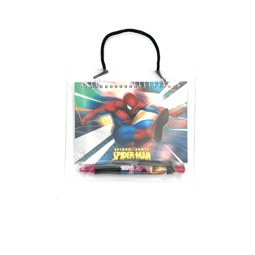 Vista 2 de Disney Spiderman Spiral Notebook - Autograph Book -Retractable Pen - SpiderSense
