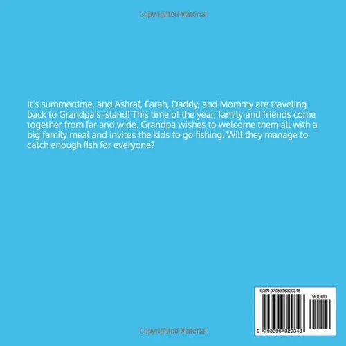 Vista 2 de Summer with Grandpa - A bilingual children's book in Arabic and English, ideal for early readers
