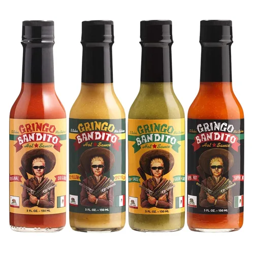 Vista 9 de Gringo Bandito Salsa picante, 5 onzas (Paquete de 4)