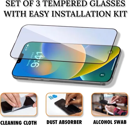 Vista 4 de Gorilla Glass - Protector de pantalla compatible con iPhone 15 Pro