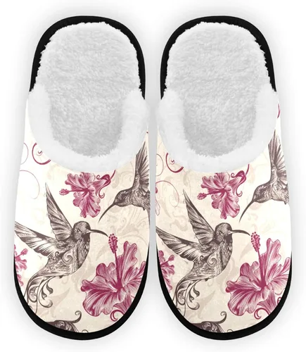 Vista 31 de Pantuflas suaves antideslizantes para interiores, zapatos para el hogar, para dormitorio, hotel, viajes, spa Multi 11