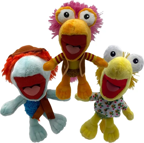 Vista 5 de Wembley - Figura de peluche pequeña de 7.5 pulgadas Fraggle Rock