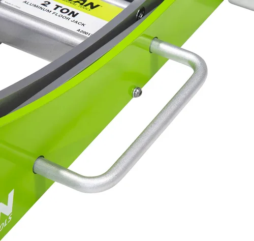 Vista 6 de Arcan ALJ2T gato hidráulico de piso de aluminio, capacidad de 2 toneladas