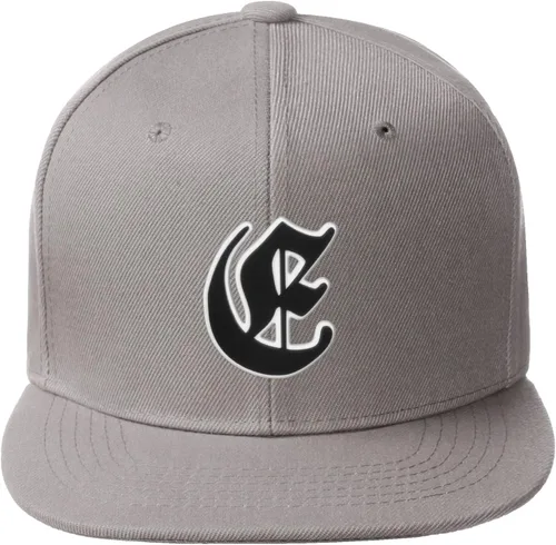 Vista 957 de Daxton Gorra clásica con visera de billete plano con letras del alfabeto inglés antiguo de la A a la Z