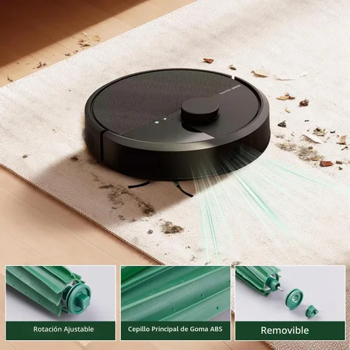 Vista 3 de Paquete de 25 accesorios para iRobot Roomba Plus 405 Combo / 505 Combo / 507 Combo Robot Aspirador, accesorios de repuesto, 2 cepillos principales