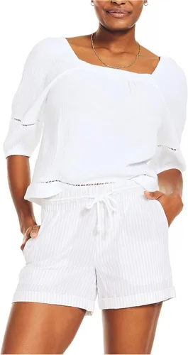 Vista 3 de Nautica Top de cuello cuadrado para mujer