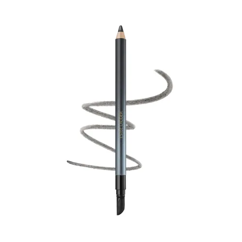 Vista 11 de Estée Lauder Lápiz Delineador de Ojos en Gel Impermeable Double Wear de Larga Duración 24H 01 Onyx - Negro más negro con un acabado mate