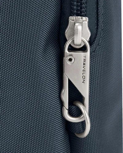 Vista 7 de Travelon Bolso cruzado cruzado clásico NS antirrobo, midnight, Travelon Bandolera clásica antirrobo NS