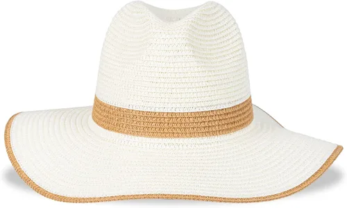 Vista 2 de Jessica Simpson Sombrero de paja de ala ancha para mujer