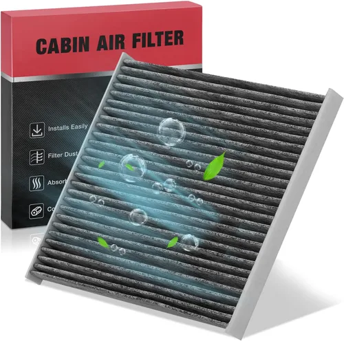 Vista 24 de BDFHYK 2 filtros de aire de cabina CF10136 con carbón activado compatibles con Chevy Uplander 2005-2009, Venture 2001-2005, compatibles con Buick
