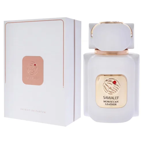 Vista 4 de Swiss Arabian Sawalef Moroccan Leather - Disfruta de un fascinante spray corporal para mujeres, mezclas únicas de nuez moscada, azafrán, pachulí
