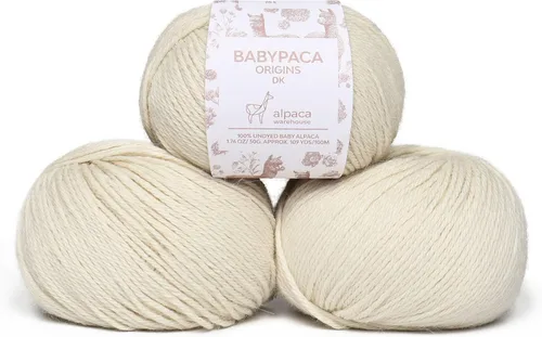Vista 78 de Juego de 6 madejas de 100% lana de alpaca bebé (10.58 oz) de peso DK, fabricadas en Perú, celestial suave y perfecto para tejer y hacer ganchillo
