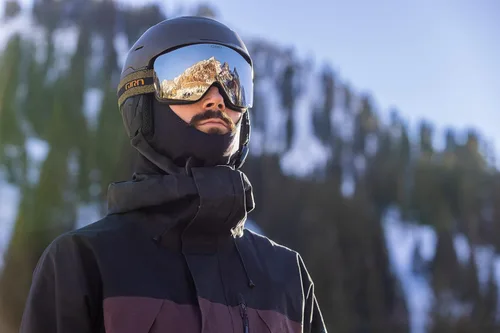 Vista 5 de Giro Gafas de esquí de snowboard Contour para hombres y mujeres, cambio rápido magnético con 2 lentes VIVID, tecnología de ventilación antivaho - OTG