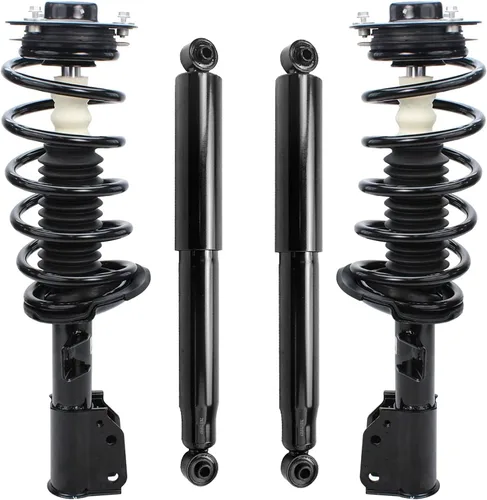 Vista 41 de Detroit Axle - Kit de 4 puntales para Ford Escape 2014-2019, 2 amortiguadores traseros ensamblaje 2 puntales delanteros y resortes helicoidales 2015
