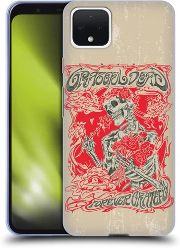 Vista 19 de Head Case Designs Funda de gel con licencia oficial de Grateful Dead Bear Trends [protección de grado militar] compatible con Google Pixel 3