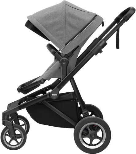 Vista 3 de Thule 11000021 Sleek Gris Melange/Negro